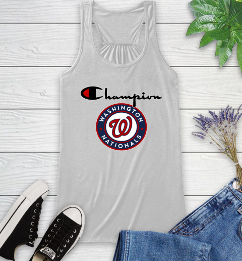 MLB Baseball Washington Nationals Champion Shirt Racerback Tank