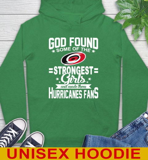 Carolina Hurricanes NHL Football God Found Some Of The Strongest Girls Adoring Fans Hoodie 8