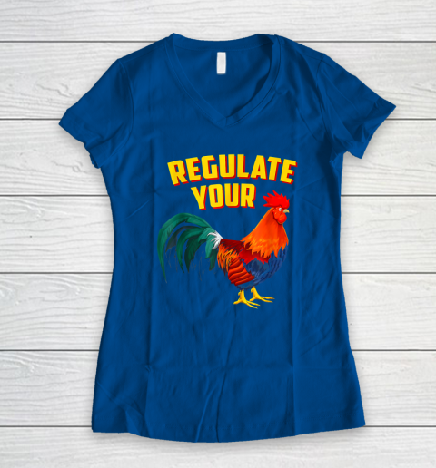 Regulate Your Dick Pro Choice Feminist Women's Rights Women's V-Neck T-Shirt 5