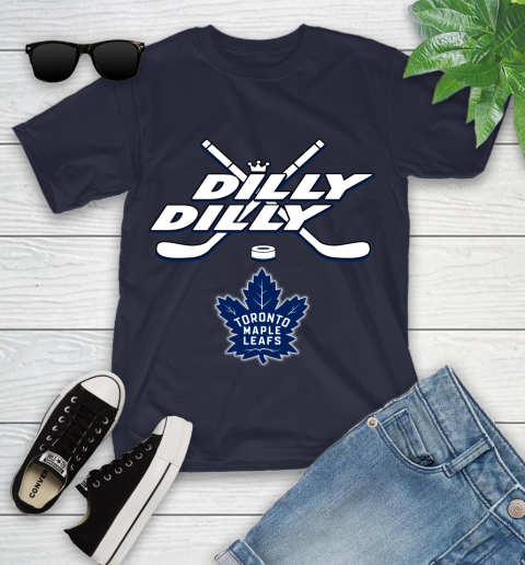 NHL Toronto Maple Leafs Dilly Dilly Hockey Sports Youth T-Shirt 3