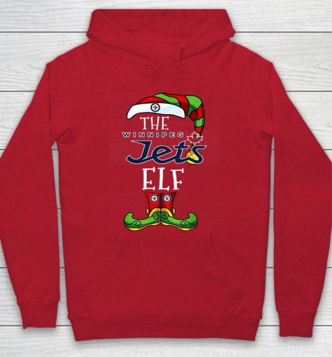 Winnipeg Jets Christmas ELF Funny NHL Hoodie 7
