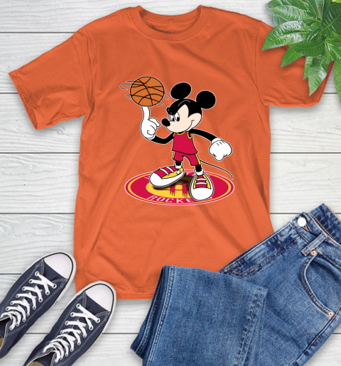 NBA Basketball Houston Rockets Cheerful Mickey Disney Shirt T-Shirt 5