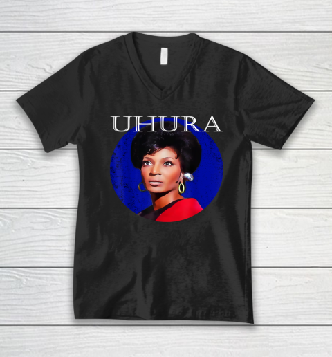 Rip Lieutenant Uhura  Lt Uhura V-Neck T-Shirt