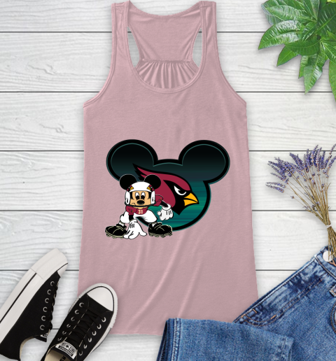 NFL Arizona Cardinals Mickey Mouse Disney Football T Shirt Racerback Tank 11