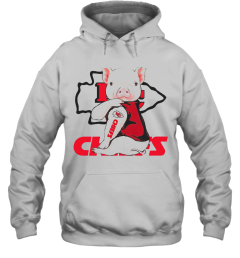 gray chiefs hoodie