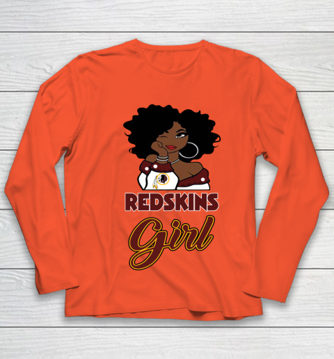 Washington Redskins Girl NFL Youth Long Sleeve 4