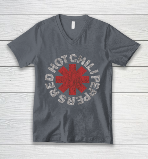 Red Hot Chili Peppers Vintage RHCP V-Neck T-Shirt 4