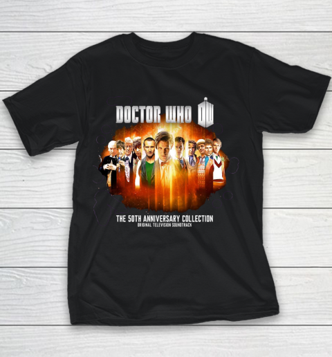 Doctor Who Shirt Dr Who 50th Anniversary Youth T-Shirt