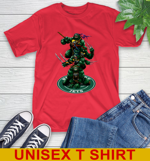 NFL Football New York Jets Teenage Mutant Ninja Turtles Shirt T-Shirt 10