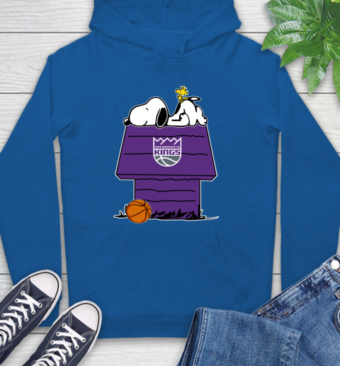Sacramento Kings NBA Basketball Snoopy Woodstock The Peanuts Movie Hoodie Royal Sacramento Kings NBA Basketball Snoopy Woodstock The Peanuts Movie Hoodie 9