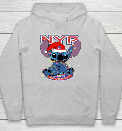New York Rangers NHL Hockey noel stitch Christmas Hoodie 4