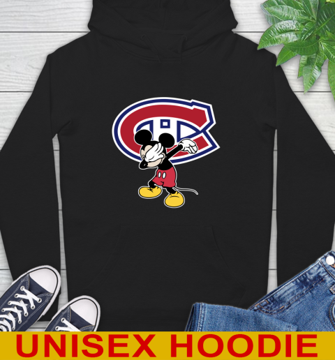 Montreal Canadiens NHL Hockey Dabbing Mickey Disney Sports Hoodie 2