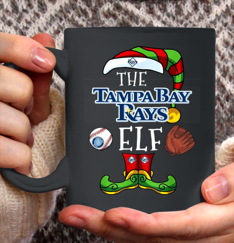 Tampa Bay Rays Christmas ELF Funny MLB Ceramic Mug 11oz