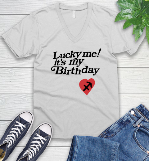 Lucky me it's my birthday shirt 40