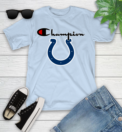 NFL Football Indianapolis Colts Champion Shirt Youth T-Shirt 5