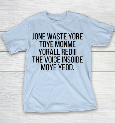 Blink 182 I Miss You Funny Jone Waste Yore Youth T-Shirt 4