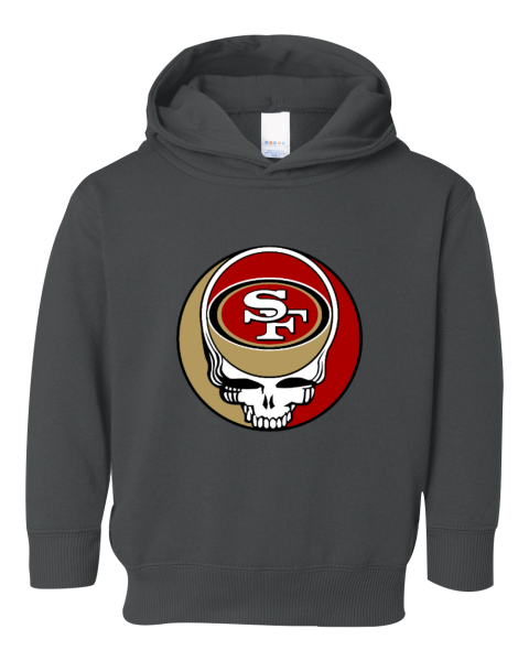 San Francisco 49ers x Grateful Dead Toddler Pullover Fleece Hoodie