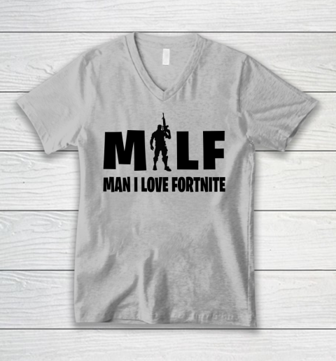 MILF Man I Love Fortnite shirt V-Neck T-Shirt 2