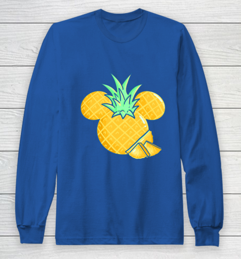 Disney Mickey Friends Mickey Pineapple Logo Long Sleeve T-Shirt 6