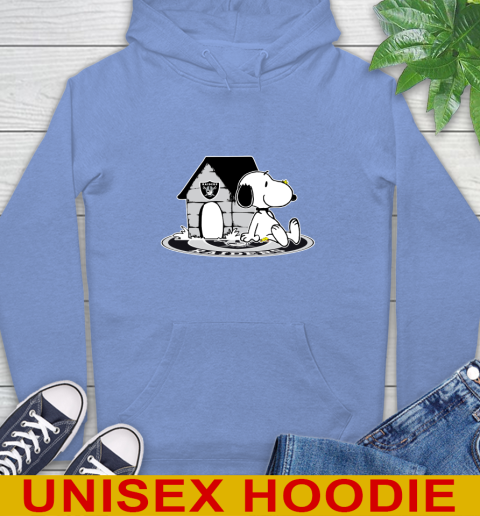 NFL Football Oakland Raiders Snoopy The Peanuts Movie Shirt Hoodie 11