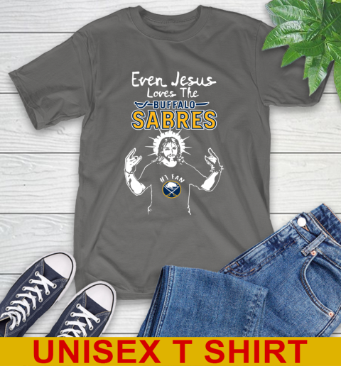 Buffalo Sabres NHL Hockey Even Jesus Loves The Sabres Shirt T-Shirt 10