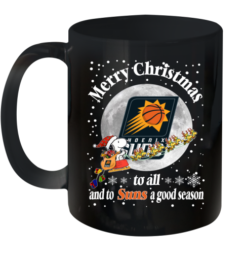 Phoenix Suns Merry Christmas To All And To Suns A Good Season NBA Basketball Sports Ceramic Mug 11oz