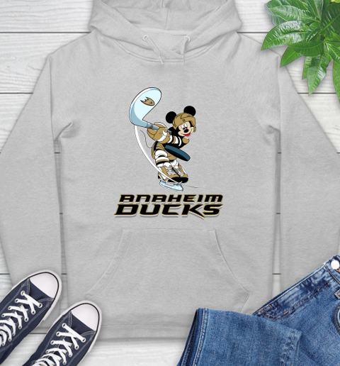 NHL Hockey Anaheim Ducks Cheerful Mickey Mouse Shirt Hoodie - Image 7