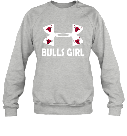 NBA Chicago Bulls Girl Under Armour Basketball Sports jJ8BP019pAT sweatshirt 35 95 151514 front sport grey