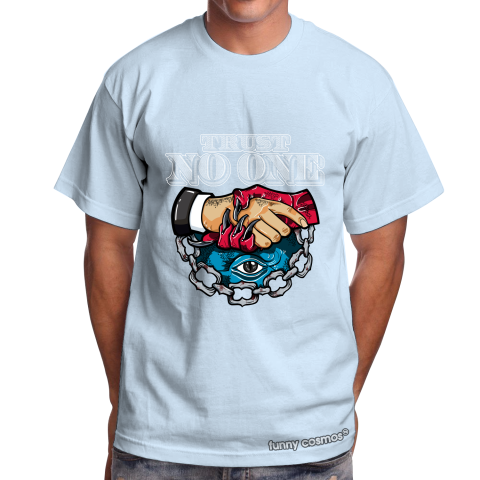 Air Jordan 1 UNC to CHI Matching Sneaker Tshirt Trust No One Eye Red White Blue Jordan Tshirt