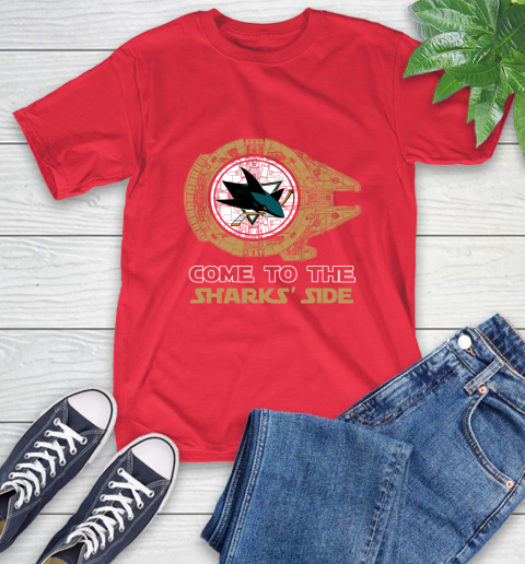 NHL Come To The San Jose Sharks Wars Hockey Sports T-Shirt 11