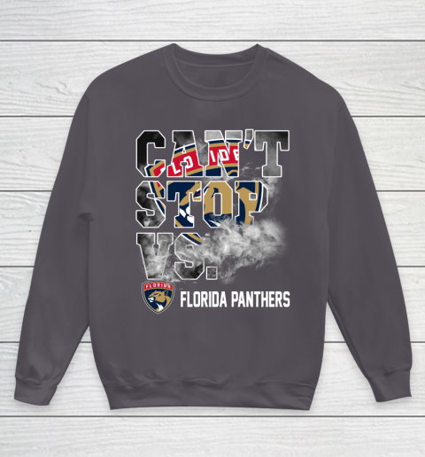 NHL Florida Panthers Hockey Can't Stop Vs Youth Sweatshirt 5