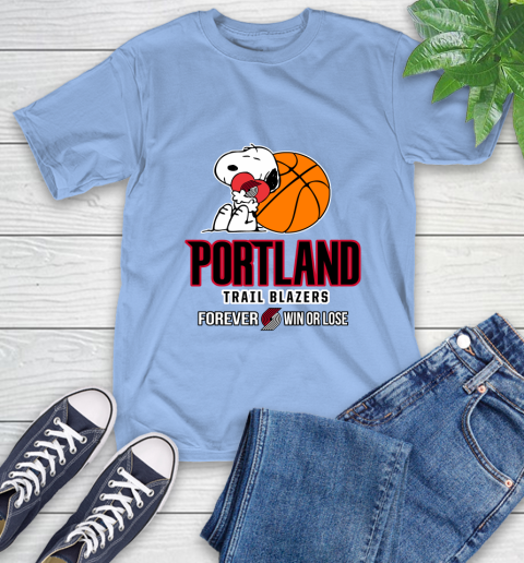 NBA The Peanuts Movie Snoopy Forever Win Or Lose Basketball Portland Trail Blazers_000 11