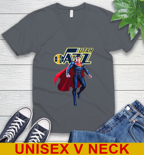 NBA Awesome Superman Basketball Sports Utah Jazz 53