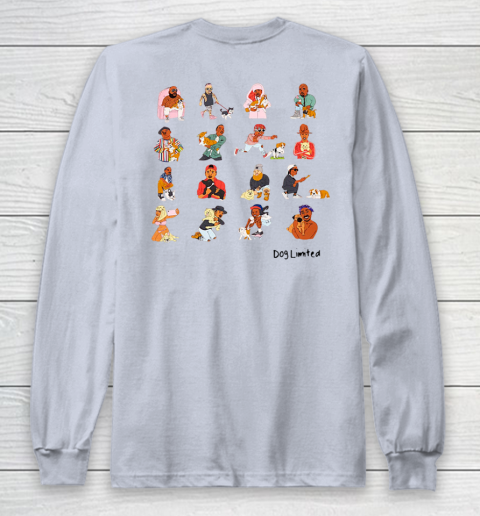 Rappers With Puppies Front and Back Long Sleeve T-Shirt 13