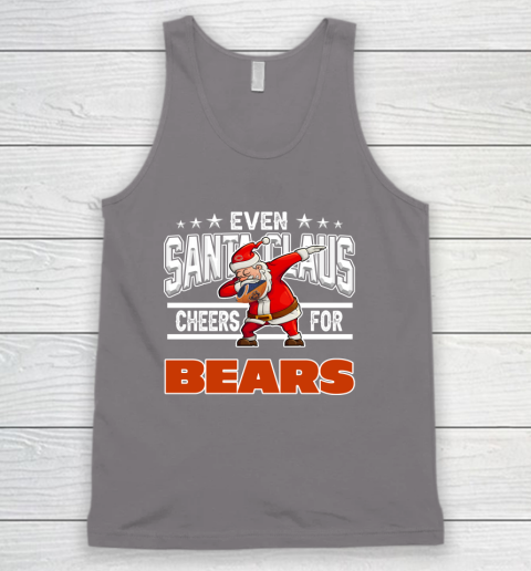 Chicago Bears Even Santa Claus Cheers For Christmas NFL Tank Top 6