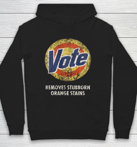 Anti Trump Vote Detergent Funny Vintage Hoodie