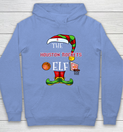 Houston Rockets Christmas ELF Funny NBA Hoodie Tee For Sports
