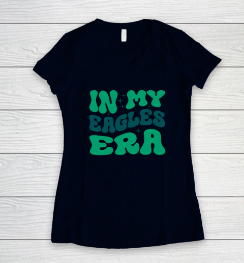 Retro In My Eagles Era Women's V-Neck T-Shirt 2