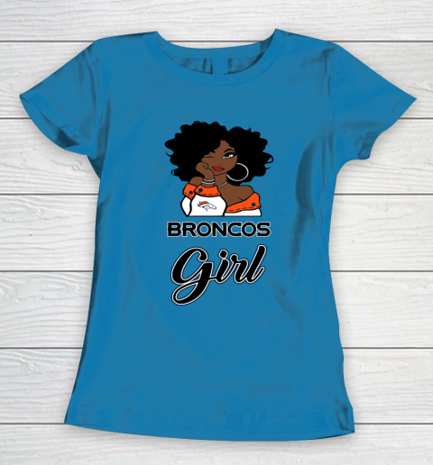 Denver Broncos Girl NFL Women's T-Shirt 8