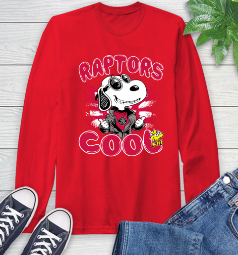 NBA Basketball Toronto Raptors Cool Snoopy Shirt Long Sleeve T-Shirt 12