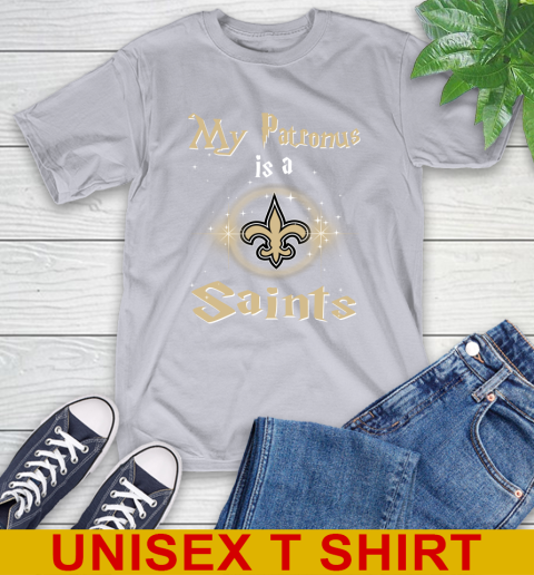 NFL Football Harry Potter My Patronus Is A New Orleans Saints T-Shirt 5
