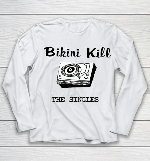 Bikini Kill The Singles Youth Long Sleeve