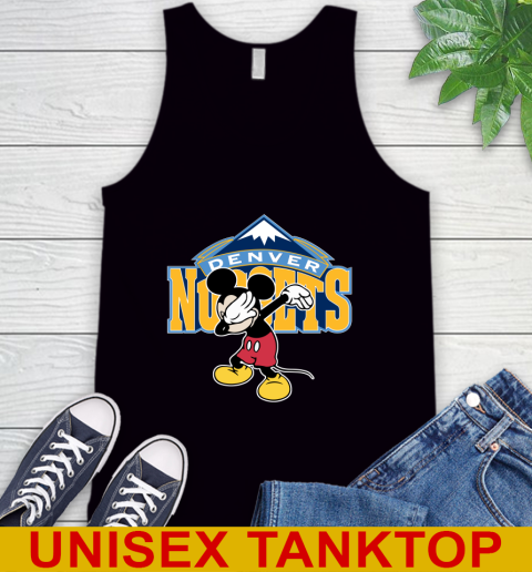 Denver Nuggets NBA Basketball Dabbing Mickey Disney Sports Tank Top 2