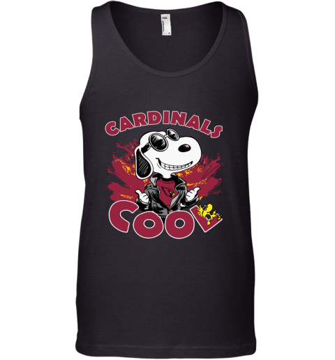 Arizona Cardinals Snoopy Joe Cool We're Awesome Tank Top