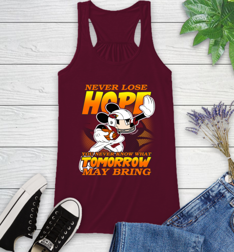 Atlanta Falcons NFL Football Mickey Disney Never Lose Hope (2) Racerback Tank 2