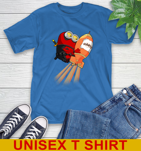 MLB Baseball San Francisco Giants Deadpool Minion Marvel Shirt T-Shirt 11