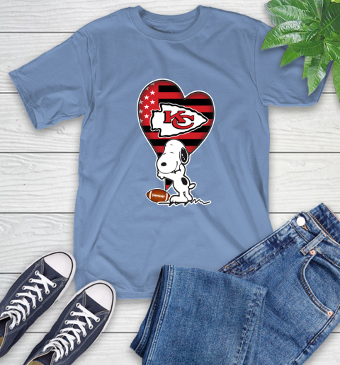 Kansas City Chiefs NFL Football The Peanuts Movie Adorable Snoopy T-Shirt 11