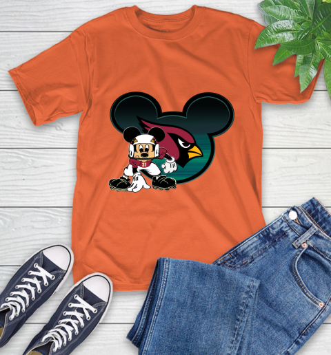 NFL Arizona Cardinals Mickey Mouse Disney Football T Shirt T-Shirt 5