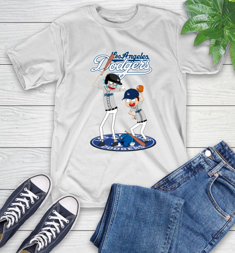 MLB Los Angeles Dodgers Rick And Morty Baseball