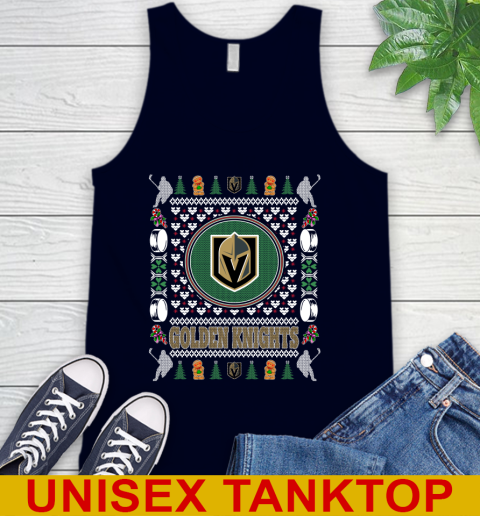 Vegas Golden Knights Merry Christmas NHL Hockey Loyal Fan Tank Top 2